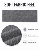 Unisex Wide Stretch Sports Headband for Workouts, Yoga & Running