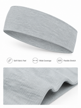 Unisex Wide Cloth Sports Headband for Yoga Running and Workouts
