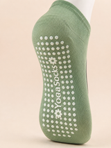 Women's Open Back Non Slip Grip Socks for Yoga Pilates Barre