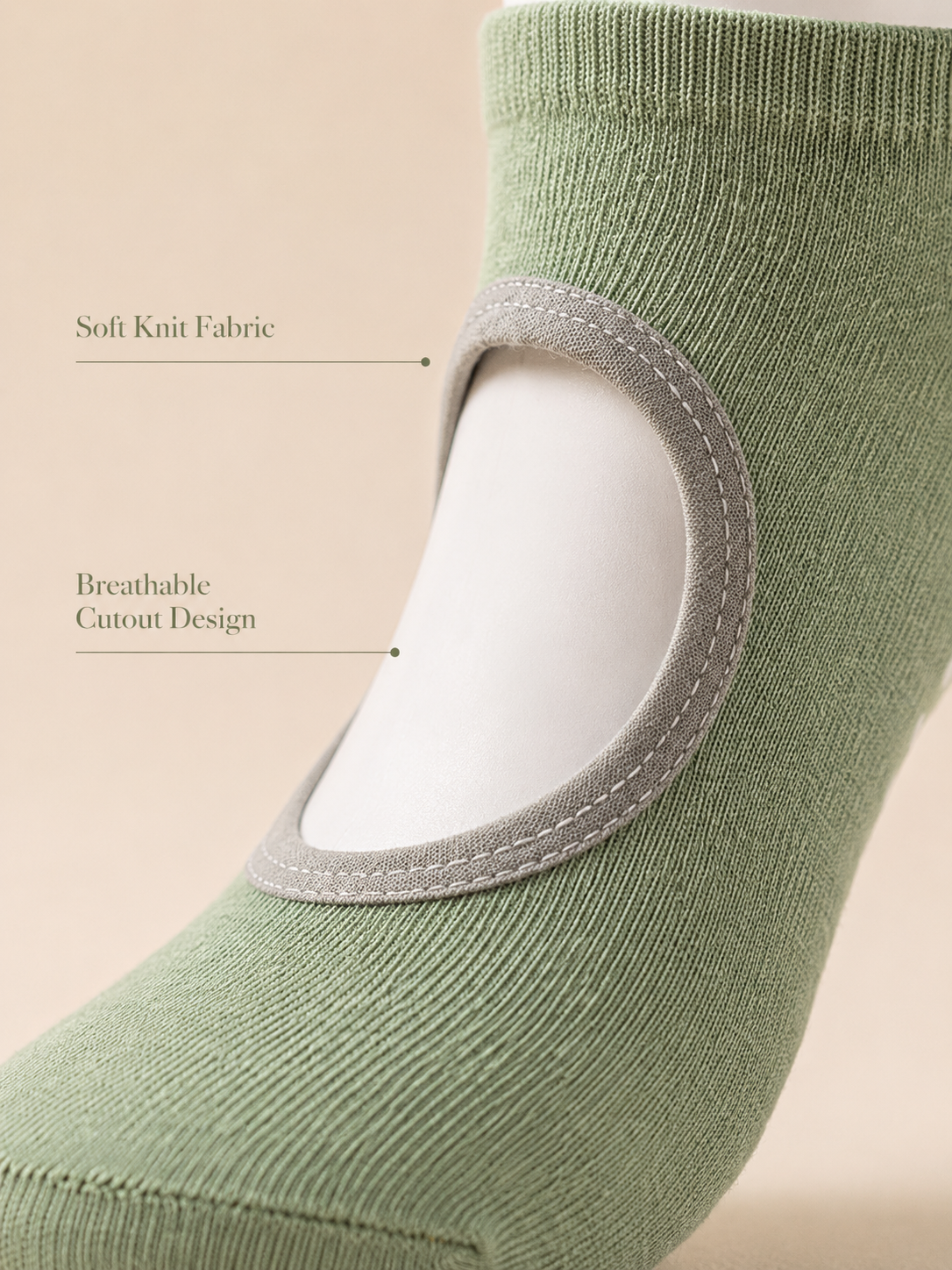 Women's Open Back Non Slip Grip Socks for Yoga Pilates Barre