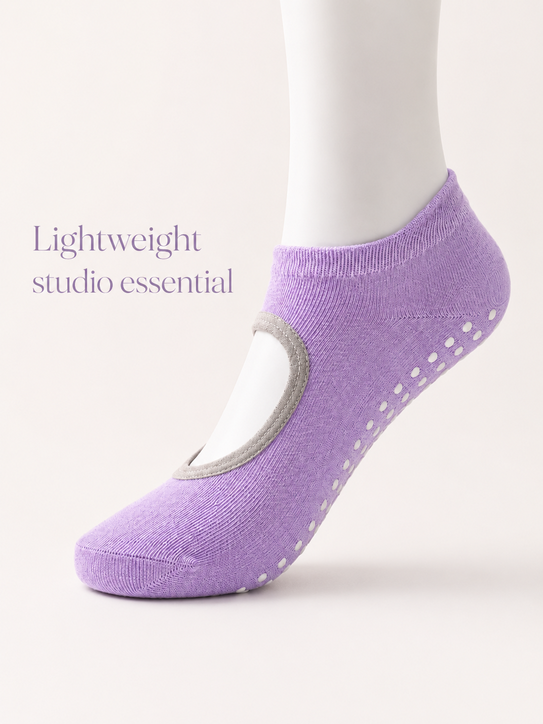 Women's Non Slip Grip Socks for Yoga Pilates and Barre