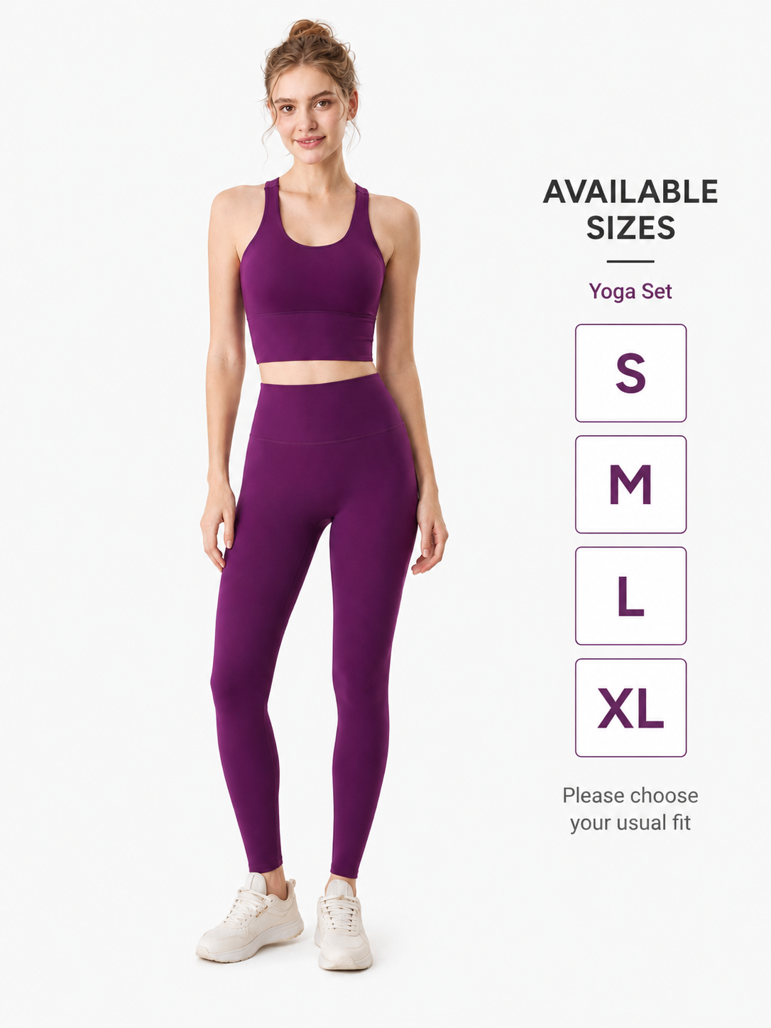 Women's FlowSculpt Padded 2 Piece Yoga Set with Leggings