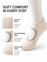 Women's Non Slip Open Back Yoga Socks for Pilates Barre & Studio