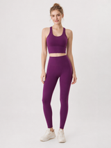 Women's FlowSculpt Padded 2 Piece Yoga Set with Leggings