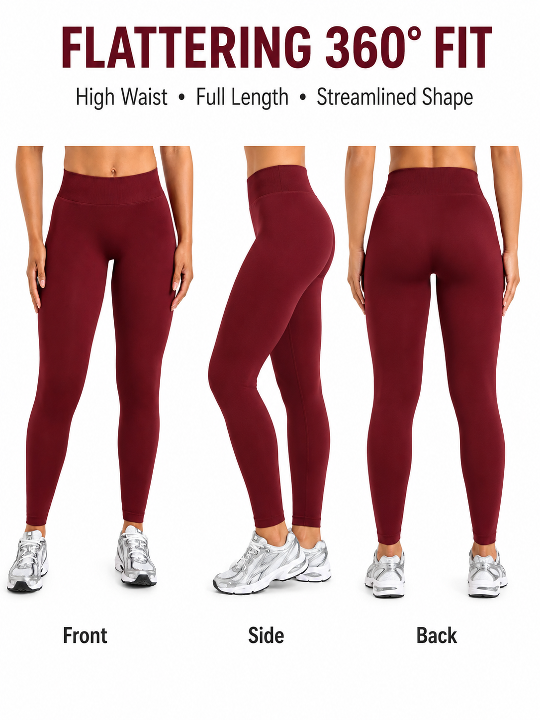 Women's SculptFlex High Waisted Yoga Leggings for Studio & Daily Wear