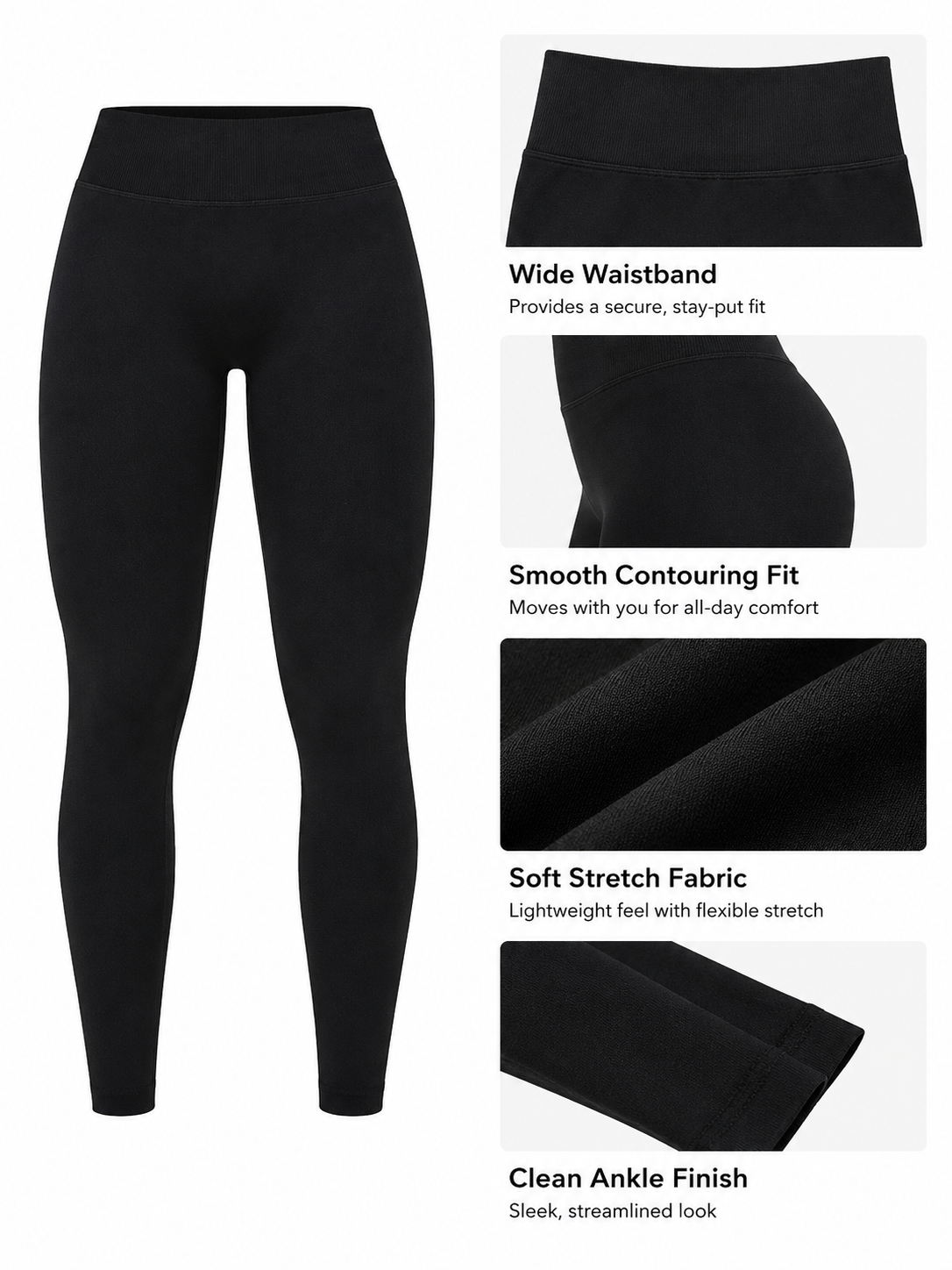 Women's SculptFlex High Waisted Yoga Leggings for Workouts & Everyday
