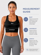 Women's Seamless Longline Sports Bra for Yoga & Training