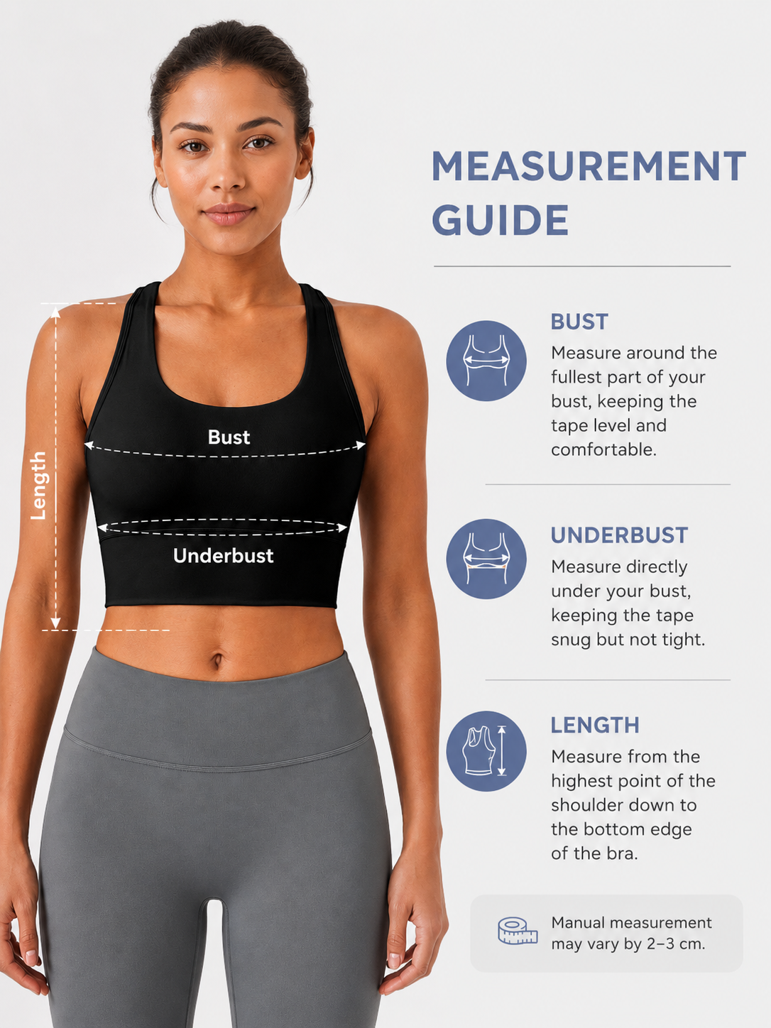 Women's Seamless Longline Sports Bra for Yoga & Training