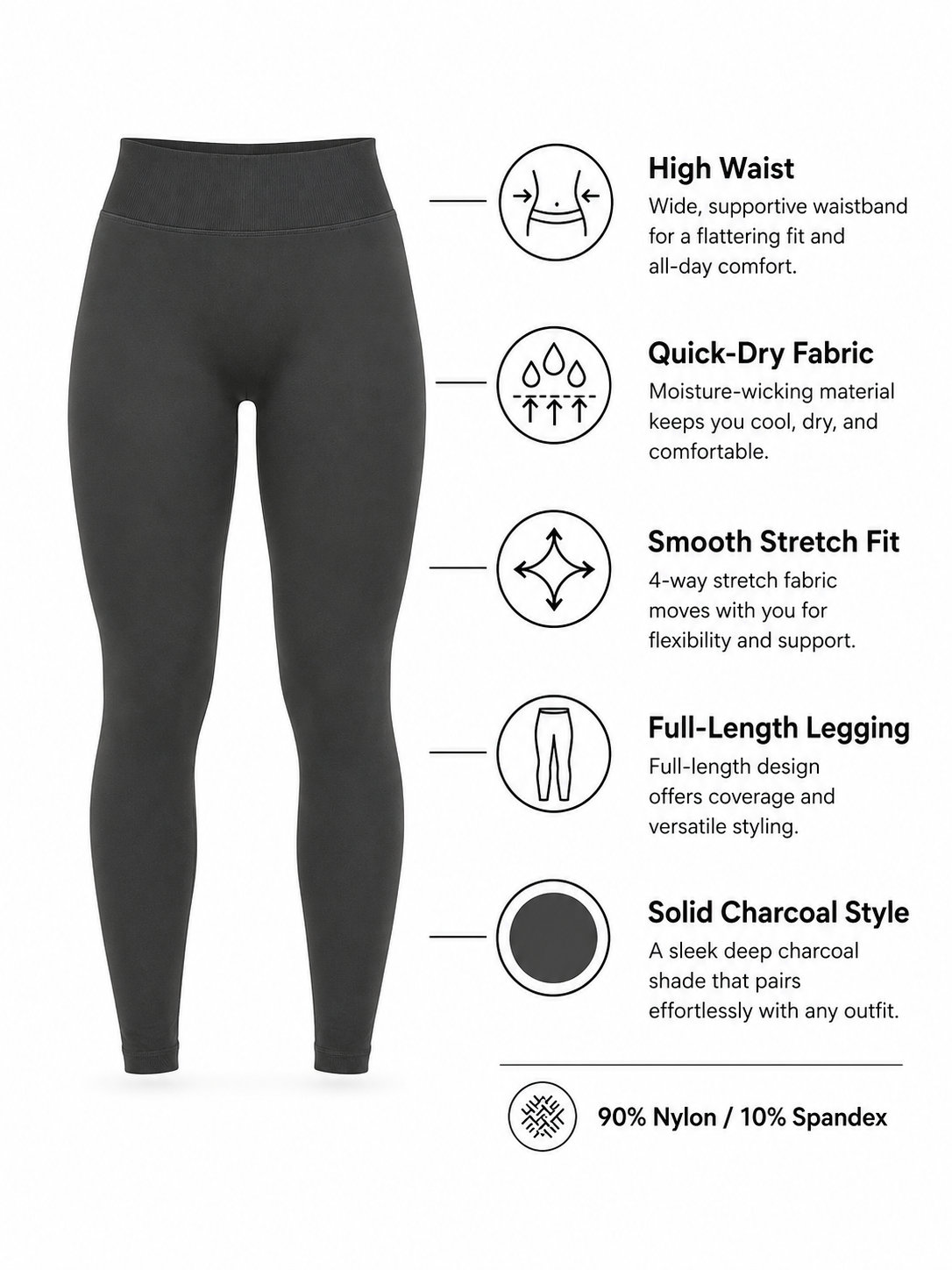 Women's SculptFlex High Rise Yoga Leggings for Studio & Everyday