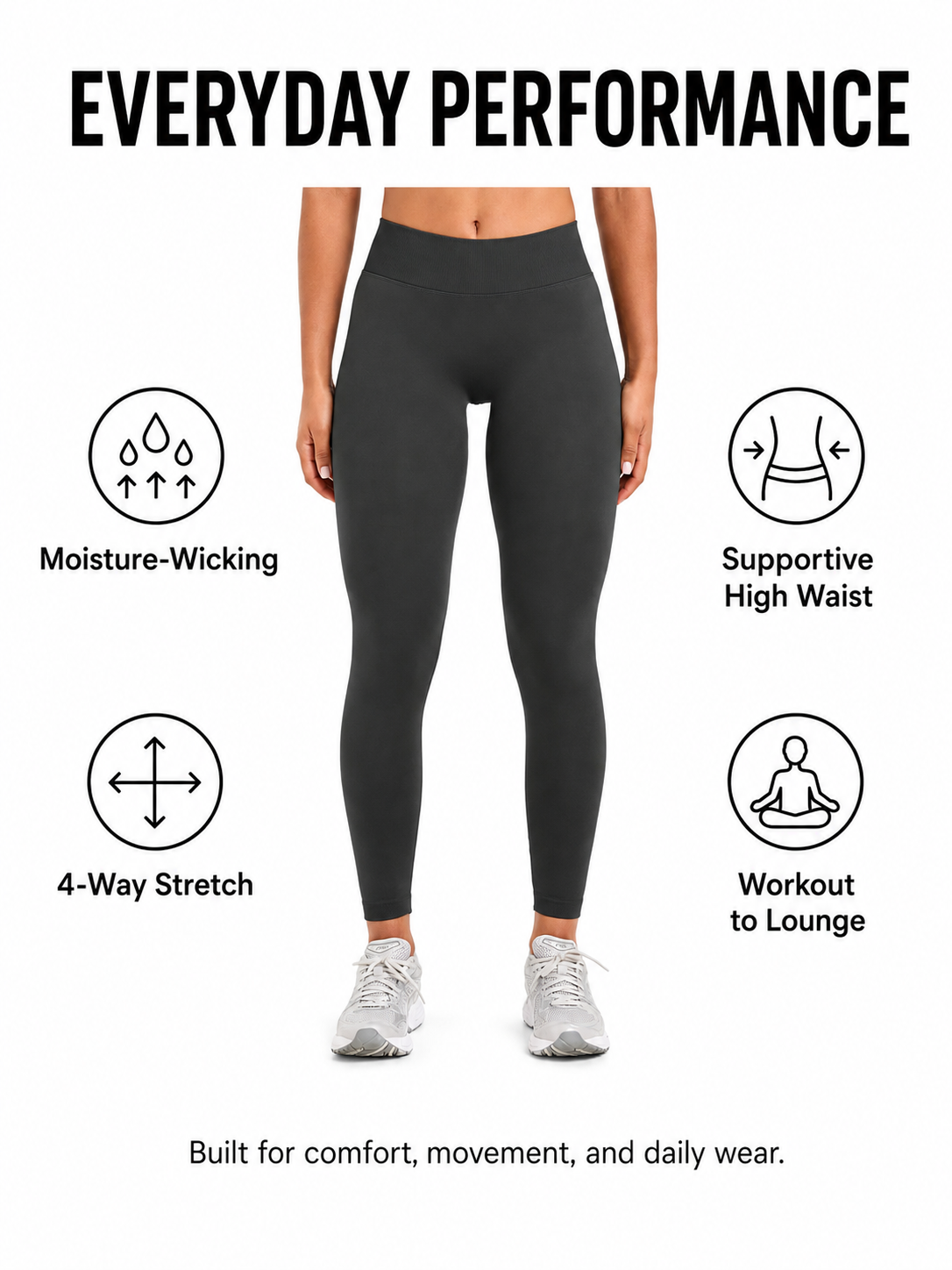 Women's SculptFlex High Rise Yoga Leggings for Studio & Everyday
