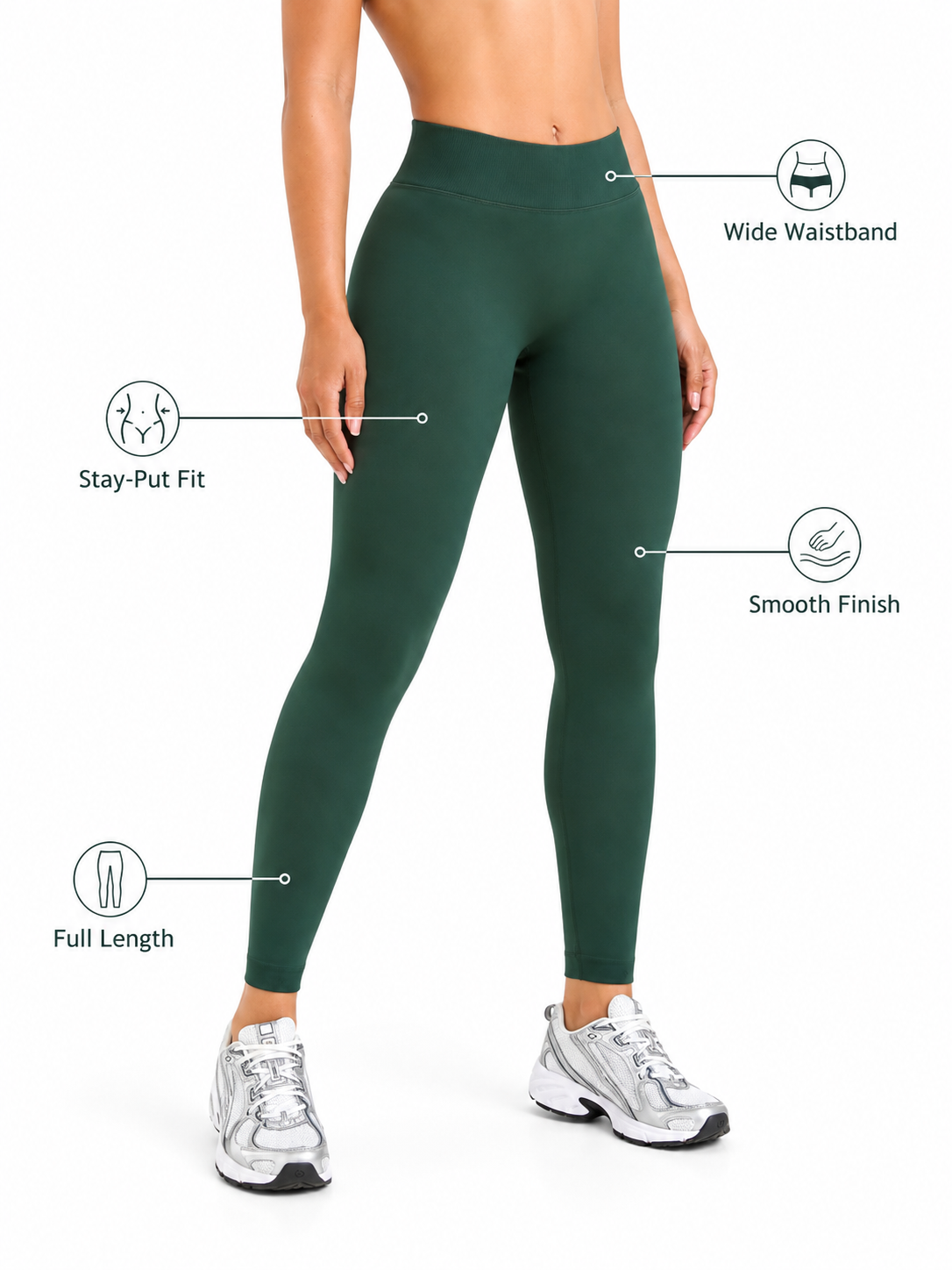 Women's SculptFlex High Waisted Yoga Leggings for Yoga, Training & Everyday