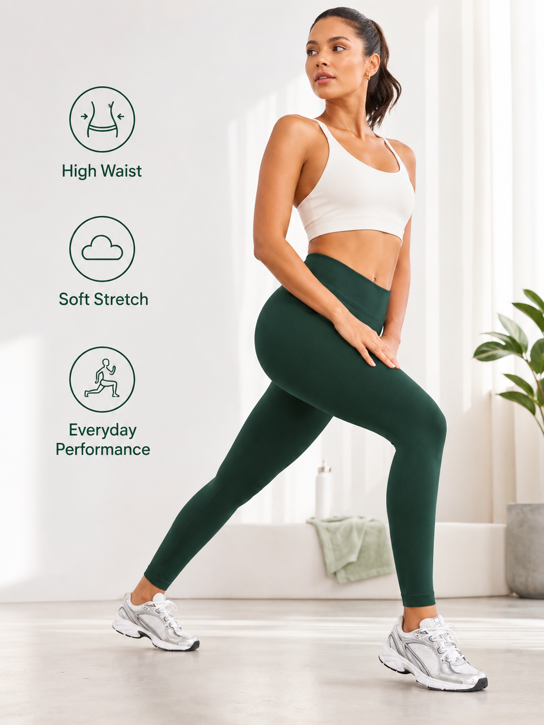 Women's SculptFlex High Waisted Yoga Leggings for Yoga, Training & Everyday