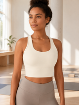 Women's SculptFlex Seamless Wireless Sports Bra for Yoga & Activewear