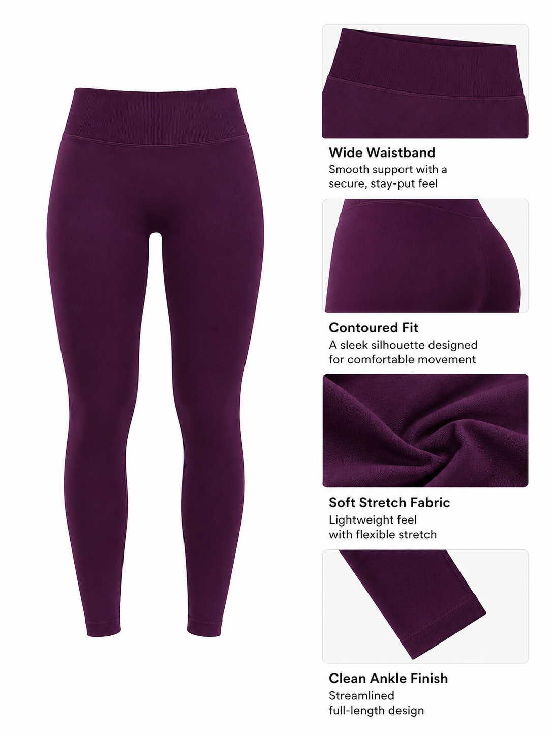 Women's SculptFlex High Waisted Yoga Leggings for Studio & Everyday