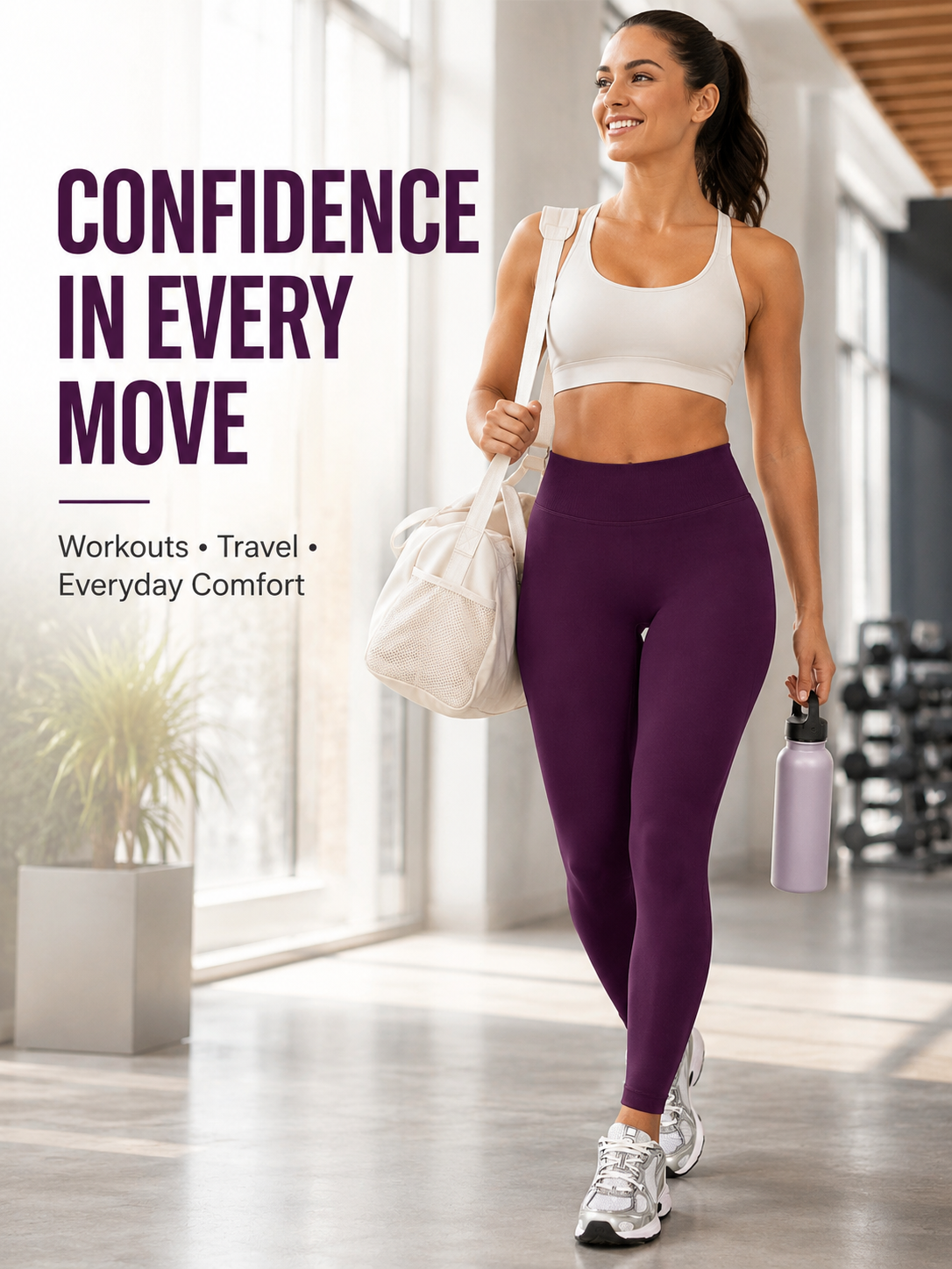 Women's SculptFlex High Waisted Yoga Leggings for Studio & Everyday