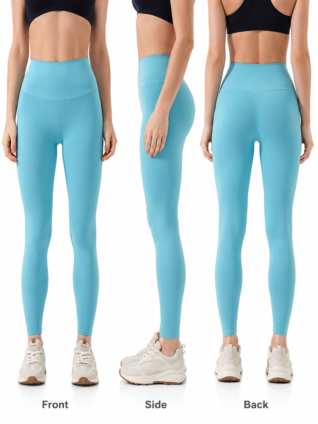 Women's SculptFlex High Waisted Brushed Soft Yoga Leggings for Workout & Daily Wear