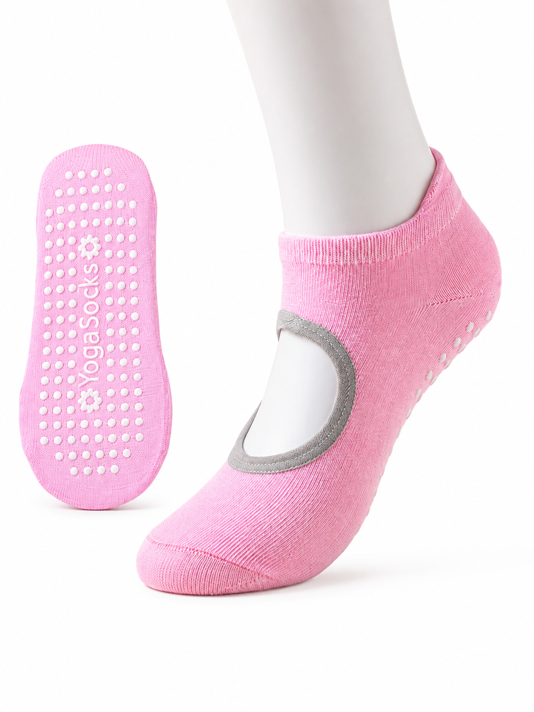 Women's Non-Slip Grip Socks for Pilates Yoga and Barre Workouts